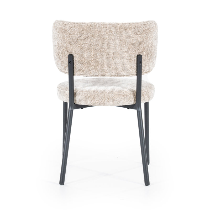 Oasis Upholstered Dining Chair, Taupe
