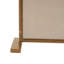 Pare-feu arqué de 103,5 cm (40,75 po), 103,5 x 20 x 85 cm (40,75 x 7,87 x 33,46 po), en fer, monobloc, noir, panneau unique en maille arquée-985960680