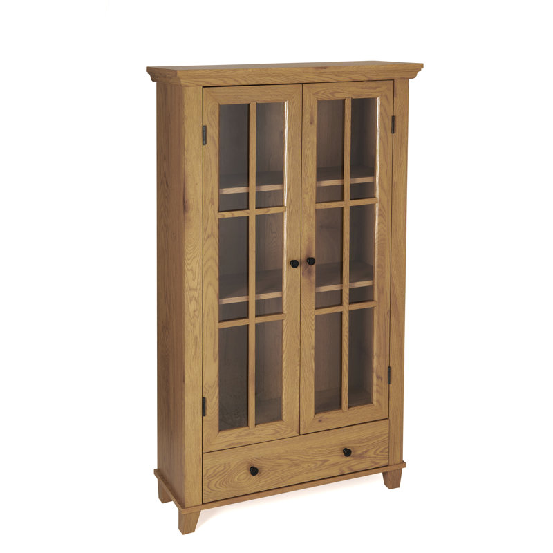 Chambersburg Display Cabinet, Oak