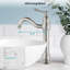 Robinet de lavabo vasque à poignée simple avec drain-92720587