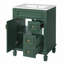 Meuble-lavabo avec lavabo en céramique, armoire avec 2 tiroirs et tablette réglable-35232081