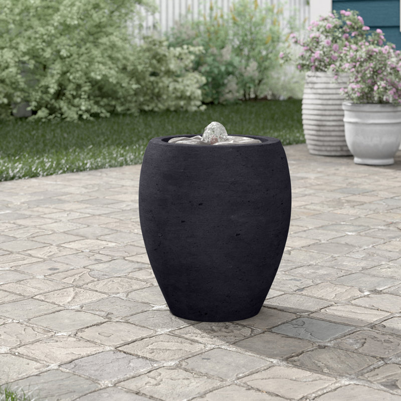 Russ Weather Resistant Urn Fountain, Terra Nera