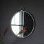 Ejona Metal Flat Wall Mirror