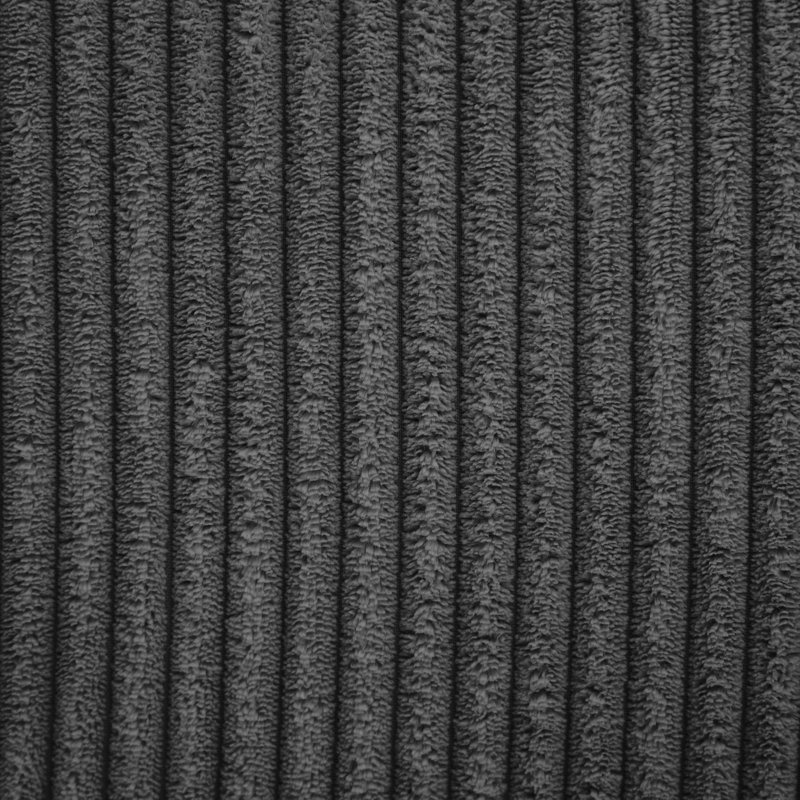 Maelina 96.5Cm Wide Armless, Grey Corduroy