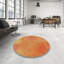 Tapis orange tissé à la machine-291999817