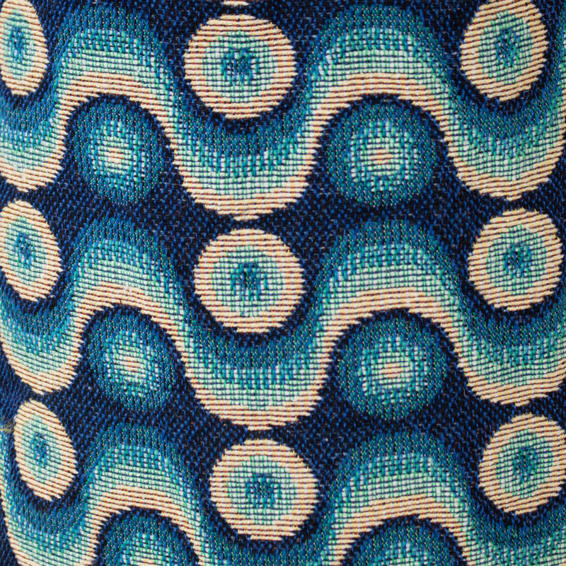 Retro Waves Polyester and Cotton Double Hammock for Two