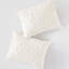 Édredon 100% coton médaillon en chenille - Répulsif de literie polyvalent double / grand