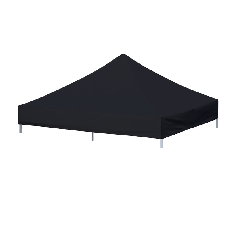 Angelea Arlmont & Co. Polyester Replacement Canopy for Canopy, Black