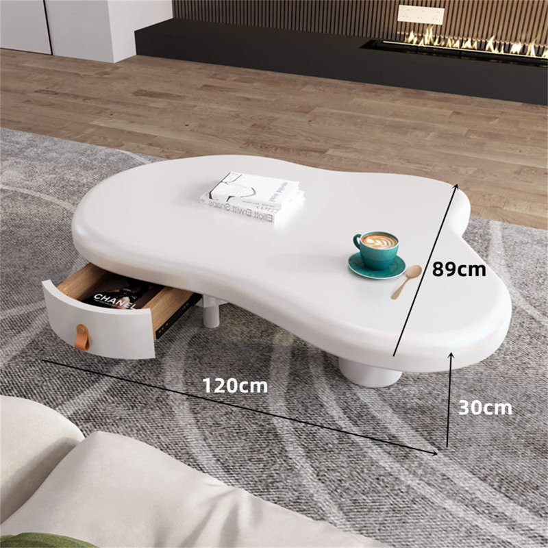 Table basse Clarencia, H 15,74 po x l 47,24 po x P 35,03 po