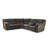 Smedley Upholstered Reclining L-Shaped Sectional Symmetrical