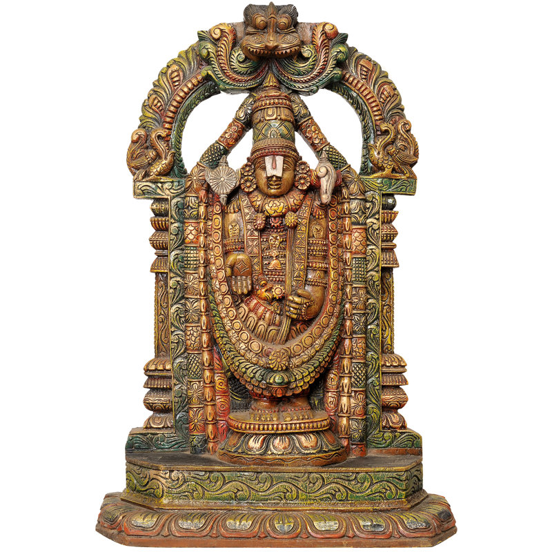 Lord Venkateshvara As Balaji At Tirupati