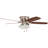 Glen Alden 52" Ceiling Fan with Light and Pull Chain-1311630789