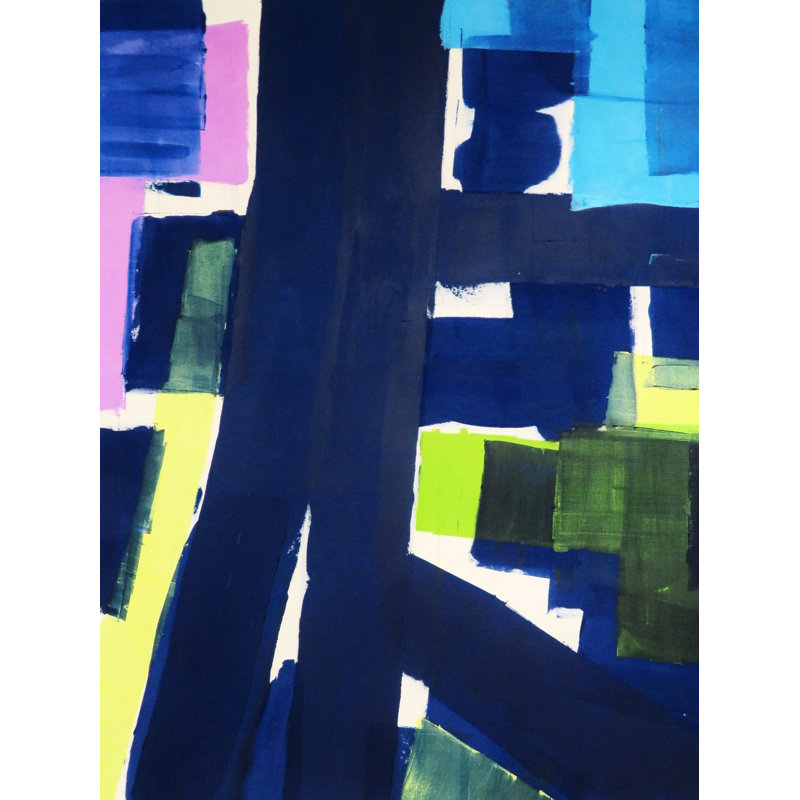 Untitled 1721 Print by Drew Gaffney, Black Framed Paper, 31.25" H x 25.25" W