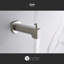 Système de garniture de douche de la collection Dean: pomme de douche ronde de 6 po, ensemble de poignées simples, bec de baignoire et soupape brute inclus - nickel brossé-92460993