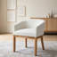 Modern Upholstered Barrel Dining Chairs-1716673384