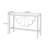 Solid wood creative multi-functional console table