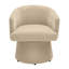 Chaise de bureau en tissu recyclé Chadbourn-1339144086