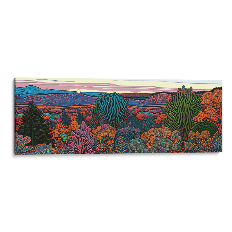 Terre moderne - 214, H 12 po x l 36 po