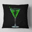 Absinthe sur fond noir - coussin autre imprimé-30744279-30744282