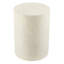 Evas 17.9" H Cement Round Side Table, Speckled Outdoor End Table