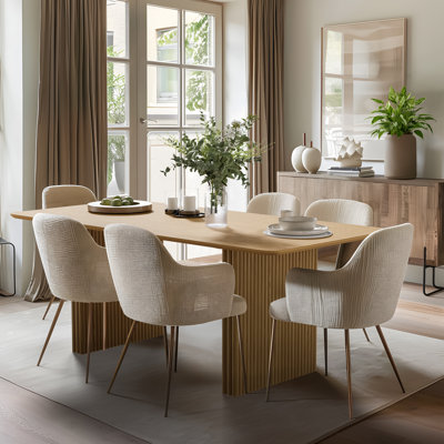 Maitilde Rectangular 30"H Wood Dining Table by Ivy Bronx
