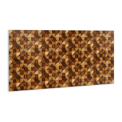 Vanzandt 50 x 100 cm PVC Tile in Brown