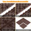 44 Pcs 30.5 cm x 30.5 cm Interlocking Deck Tiles, Low Maintenance Plastic Tiles-1438589875