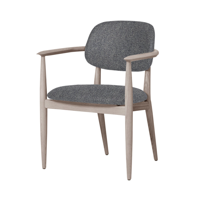Chaise Slow de Space Copenhagen, Chêne naturel, Manhattan 804