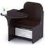 Chaise pour enfants avec bac de rangement Delta, MySize, chocolat noir Delta-49686097