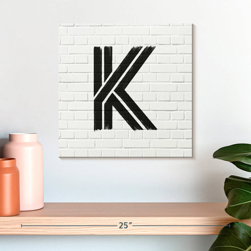 Keiri Brick K, 16" H x 16" W