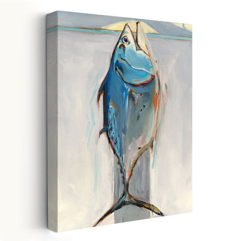 Bonita - animaux, art de poisson, H 24 po x l 16 po