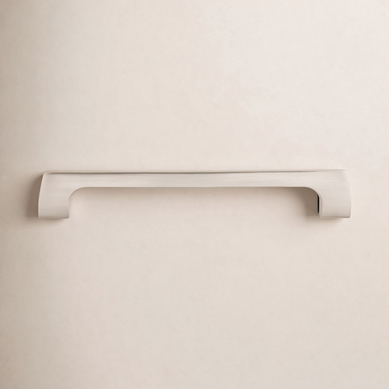 Holland 12" Center to Center Bar pull, Brushed Satin Nickel, 6 5/16" Center to Center