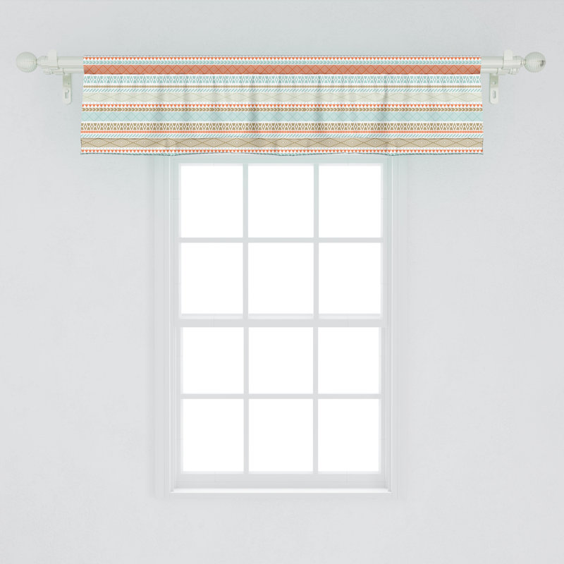 Ensemble de 2 cantonnières Ambesonne Bohemian, L 42 po x L 18 po