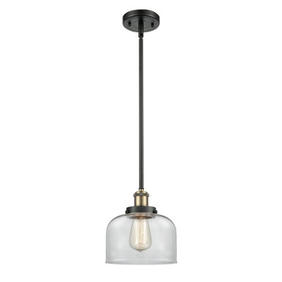 Ballston Urban Bell - 1 Light 8" Stem Hung Mini Pendant