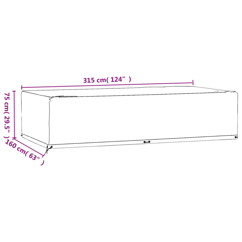 Vidaxl Outdoor Cover