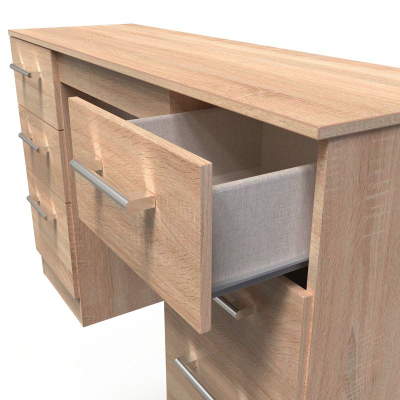 Fully Assembled Ingram Dressing Table, Bardolino Oak