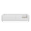 Lit plateforme tapissier avec garde-corps et station de charge