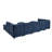 Canapé modulaire réversible de large de 155 po avec repose-pieds Roehl-317171539