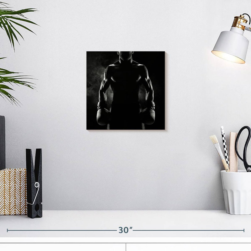 Kickboxer Sirci Muscular, H 10 po x l 10 po