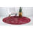Brandt Floral Burgundy Area Rug-422780362