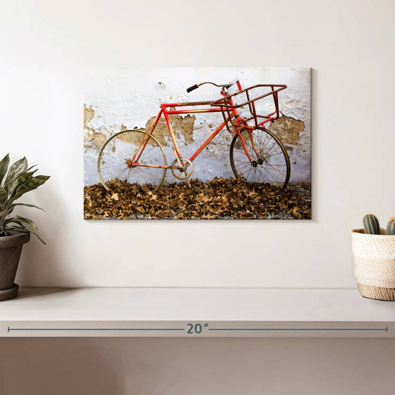Mehar Rusty Bicycle, 8" H x 12" W