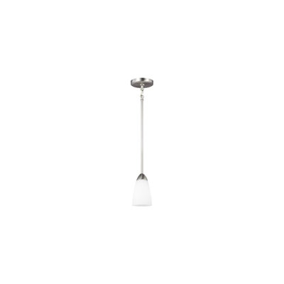 771B9010B2144528B00E1776BCE7A755 Seville 1-Light Brushed Nickel Mini-Pendant