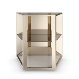 Caracole Classic Glass End Table