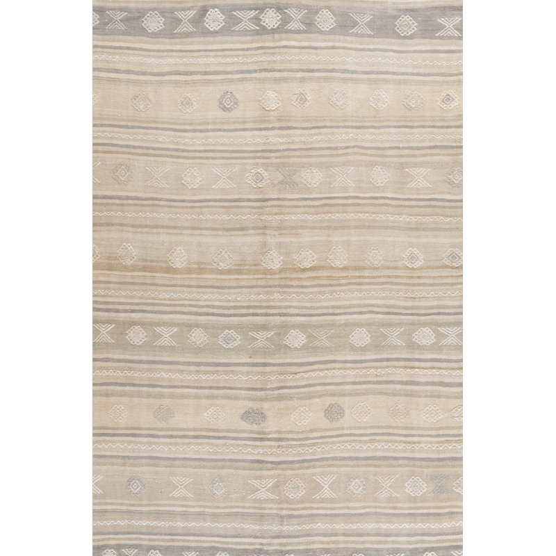 One-of-a-Kind 5'5 X 10'8 Flatweave Area Rug
