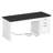 Drianna 55.1" W Engineered Wood Computer Desk-229340447