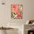 Whimsical Parrot Canvas Tropical Abstract Wall Art by Art Remedy-104343803-104343912