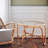 Table en rotin Arne Jacobsen Charlottenborg - Naturel
