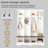 Hall Tree 59.02" Wide With Bench And Storage-725348669