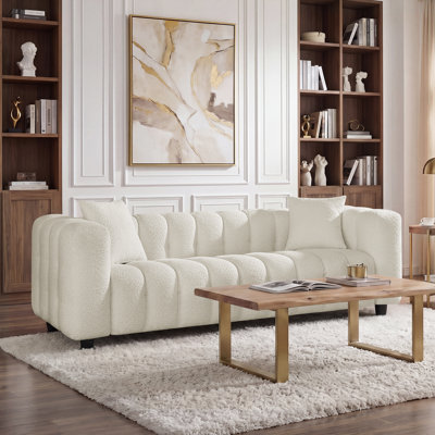 90.55'' Upholstered Sofa For Living Room