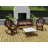 Outdoor Wicker Cushion Set for Bench and 2 Seats-986222430